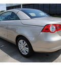 volkswagen eos 2007 beige 2 0 gasoline 4 cylinders front wheel drive automatic with overdrive 77598