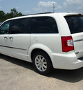 chrysler town and country 2012 white van touring l flex fuel 6 cylinders front wheel drive automatic 77388