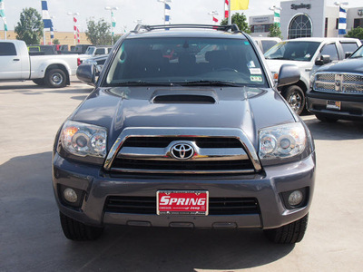 toyota 4runner 2008 gray suv gasoline 6 cylinders 4 wheel drive 5 speed automatic 77388