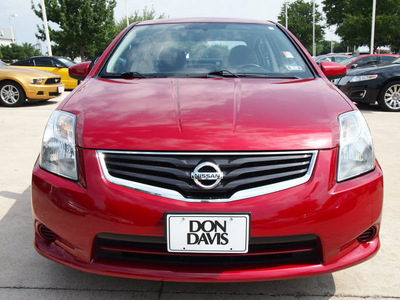 nissan sentra 2011 dk  red sedan gasoline 4 cylinders front wheel drive automatic with overdrive 76011