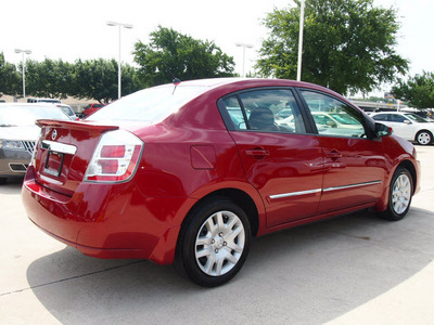 nissan sentra 2011 dk  red sedan gasoline 4 cylinders front wheel drive automatic with overdrive 76011