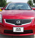 nissan sentra 2011 dk  red sedan gasoline 4 cylinders front wheel drive automatic with overdrive 76011