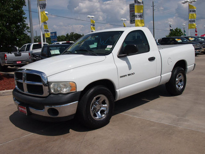 dodge ram pickup 1500 2003 white st gasoline 6 cylinders rear wheel drive automatic 77388