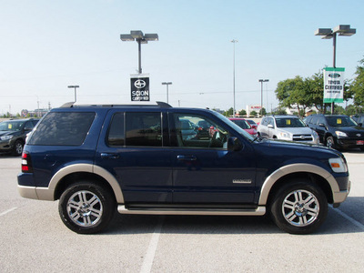 ford explorer 2006 dk  blue suv eddie bauer gasoline 6 cylinders rear wheel drive automatic with overdrive 76011