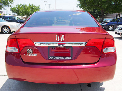 honda civic 2011 red sedan ex l gasoline 4 cylinders front wheel drive automatic 76011