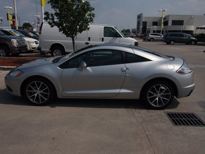 mitsubishi eclipse 2012 silver hatchback gasoline 4 cylinders front wheel drive shiftable automatic 77388