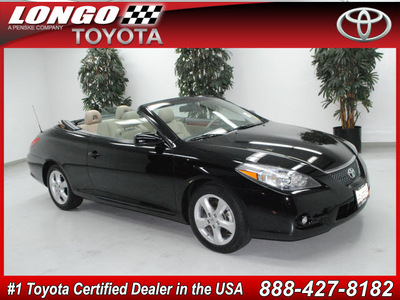 toyota camry solara 2008 black sle v6 gasoline 6 cylinders front wheel drive automatic 91731