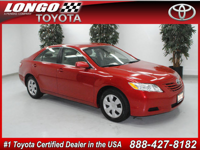 toyota camry 2007 red sedan le v6 gasoline 6 cylinders front wheel drive automatic 91731