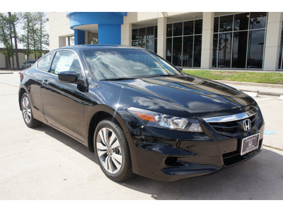 honda accord 2012 black coupe lx s gasoline 4 cylinders front wheel drive automatic 77339