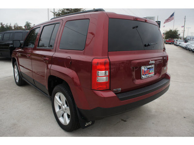 jeep patriot 2012 deep cherry red suv latitude gasoline 4 cylinders 2 wheel drive automatic 77338