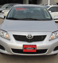 toyota corolla 2010 silver sedan le gasoline 4 cylinders front wheel drive automatic with overdrive 77074