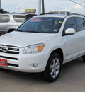 toyota rav4 2008 white suv limited gasoline 6 cylinders 2 wheel drive automatic with overdrive 77074