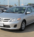 toyota corolla 2011 silver sedan le gasoline 4 cylinders front wheel drive automatic with overdrive 77074