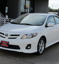toyota corolla 2011 white sedan s gasoline 4 cylinders front wheel drive automatic with overdrive 77074
