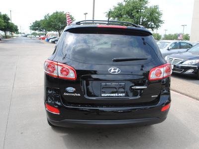 hyundai santa fe 2012 black suv gasoline 4 cylinders front wheel drive automatic 75075