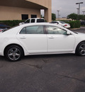 chevrolet malibu 2011 white sedan lt gasoline 4 cylinders front wheel drive automatic 75075