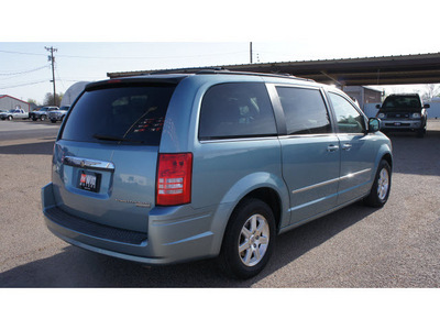 chrysler town and country 2009 blue van touring gasoline 6 cylinders front wheel drive automatic 79029