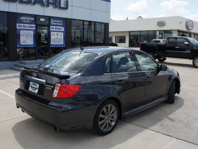 subaru impreza wrx 2010 dk  gray sedan gasoline 4 cylinders all whee drive 5 speed manual 76205