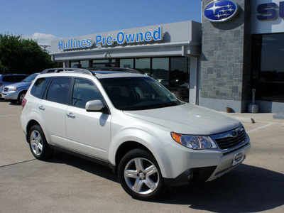 subaru forester 2009 white suv 2 5 x limited gasoline 4 cylinders all whee drive automatic 76205