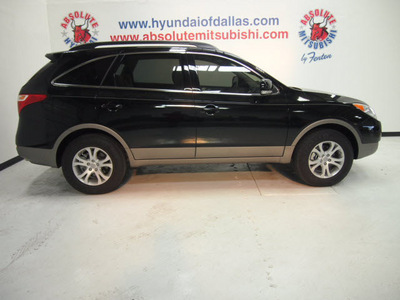 hyundai veracruz 2011 black gls gasoline 6 cylinders front wheel drive 6 speed automatic 75150