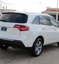 acura mdx 2012 white suv w tech gasoline 6 cylinders all whee drive automatic with overdrive 77074