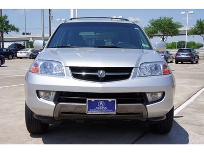 acura mdx 2002 silver suv gasoline 6 cylinders all whee drive automatic 77074