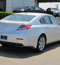 acura tl 2012 silver sedan w tech gasoline 6 cylinders front wheel drive automatic with overdrive 77074