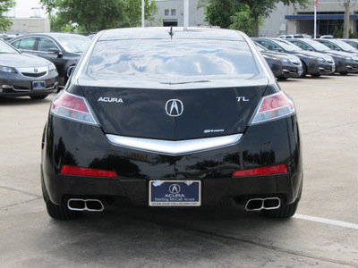 acura tl 2009 black sedan sh awd gasoline 6 cylinders all whee drive automatic with overdrive 77074