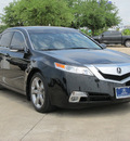 acura tl 2009 black sedan sh awd gasoline 6 cylinders all whee drive automatic with overdrive 77074