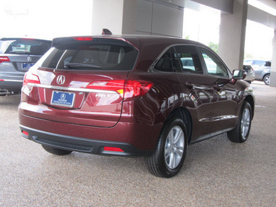 acura rdx 2013 burgundy suv w tech gasoline 6 cylinders front wheel drive automatic with overdrive 77074