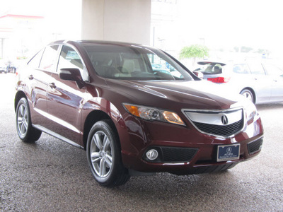 acura rdx 2013 burgundy suv w tech gasoline 6 cylinders front wheel drive automatic with overdrive 77074