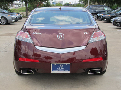 acura tl 2010 dk  red sedan gasoline 6 cylinders front wheel drive automatic with overdrive 77074