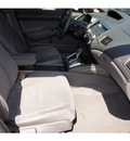 honda civic 2008 gray sedan lx gasoline 4 cylinders front wheel drive automatic 77339