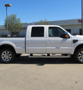 ford f 250 super duty 2010 white lariat diesel 8 cylinders 4 wheel drive automatic with overdrive 77477