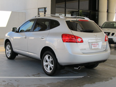 nissan rogue 2009 silver suv sl gasoline 4 cylinders all whee drive shiftable automatic 77477