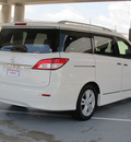 nissan quest 2011 white van 3 5 le gasoline 6 cylinders front wheel drive automatic with overdrive 77477