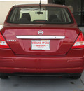 nissan versa 2011 dk  red sedan 1 8 s gasoline 4 cylinders front wheel drive automatic with overdrive 77477