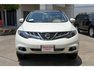 nissan murano 2012 white suv sl gasoline 6 cylinders front wheel drive automatic 77477