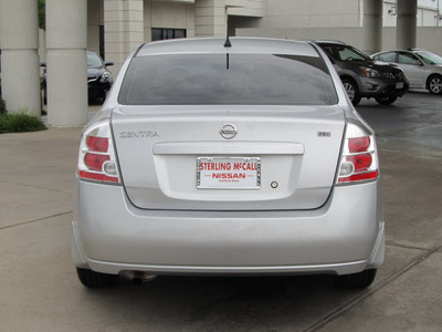 nissan sentra 2009 silver sedan 2 0 s gasoline 4 cylinders front wheel drive cont  variable trans  77477