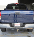 toyota tundra 2010 blue sr5 gasoline 8 cylinders 2 wheel drive automatic with overdrive 77477