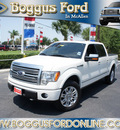 ford f 150 2009 white platinum flex fuel 8 cylinders 4 wheel drive automatic 78501