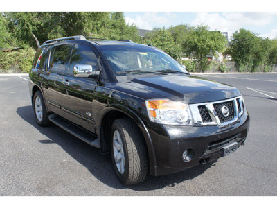 nissan armada 2008 black suv le ffv 8 cylinders 4 wheel drive automatic 78501