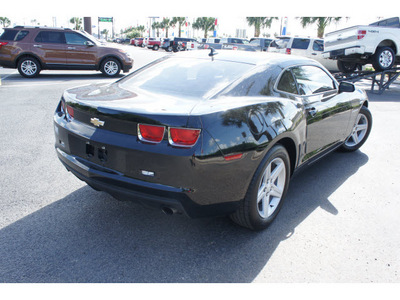 chevrolet camaro 2010 black coupe lt gasoline 6 cylinders rear wheel drive automatic 78501