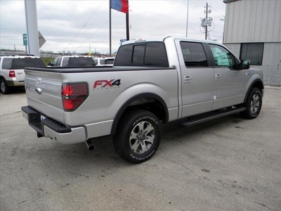 ford f 150 2012 silver pickup truck fx4 gasoline 6 cylinders 4 wheel drive 6 speed automatic 77026