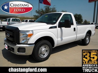 ford f 250 super duty 2012 white xl flex fuel 8 cylinders 2 wheel drive 6 speed automatic 77026