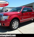 ford f 150 2012 red platiinum gasoline 6 cylinders 2 wheel drive 6 speed automatic 77026
