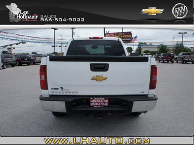 chevrolet silverado 1500 2010 white ls flex fuel 8 cylinders 2 wheel drive automatic 78654