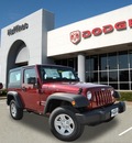 jeep wrangler 2012 red suv sport gasoline 6 cylinders 4 wheel drive automatic 75067