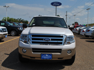 ford expedition el 2012 white suv xlt flex fuel 8 cylinders 2 wheel drive 6 speed automatic 78523