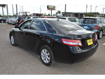 toyota camry 2011 black sedan le gasoline 4 cylinders front wheel drive automatic 78550